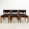 Set Of  Six Mid Century Retro Dining Chairs