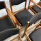 Set Of  Six Mid Century Retro Dining Chairs