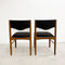Set Of  Six Mid Century Retro Dining Chairs