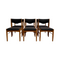 Set Of  Six Mid Century Retro Dining Chairs