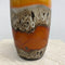Mid Century Large West German Pottery Fat Lava Vase