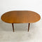 Mid Century Parker Teak Round Extension Dining Table - Restored