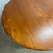 Mid Century Parker Teak Round Extension Dining Table - Restored