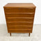 MID CENTURY DANISH CHEST OF DRAWERS TALLBOY