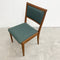 Set Of 8 Parker Teak Dining Chairs 1980s