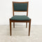 Set Of 8 Parker Teak Dining Chairs 1980s