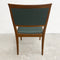 Set Of 8 Parker Teak Dining Chairs 1980s