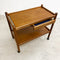 Mid Century Parker Teak Drinks Cocktail Trolley - Restored