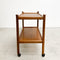 Mid Century Parker Teak Drinks Cocktail Trolley - Restored