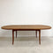 Mid Century Parker Teak Oval Extension Dining Table