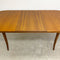Mid Century Parker Teak Oval Extension Dining Table