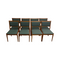 Set Of 8 Parker Teak Dining Chairs 1980s