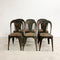 Set 8 Tolix Style Industrial Cafe Dining Chairs by Le Forge Sydney
