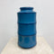 Large Mid Century Danish Blue Vase By Knabstrup Studio