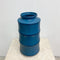 Large Mid Century Danish Blue Vase By Knabstrup Studio