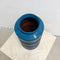 Large Mid Century Danish Blue Vase By Knabstrup Studio