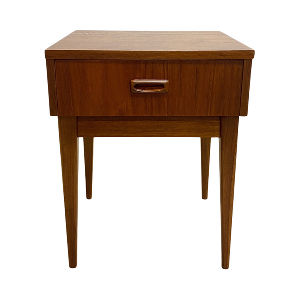 Mid Century Teak Bedside Table