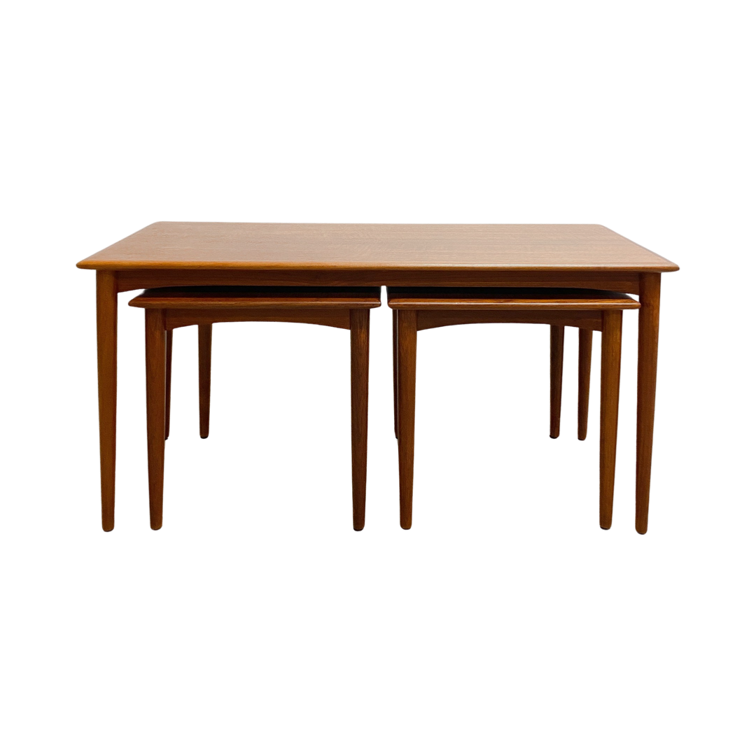 Mid Century Parker Nest Of 3 Side Tables
