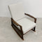 Mid Century Modern Rocking Chair With New Upholstery