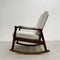 Mid Century Modern Rocking Chair With New Upholstery