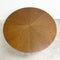 Mid Century Parker Round 'Sundial' Teak Coffee Table - Restored