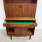 Mid Century Danish Brazilian Rosewood Shelves With Cabinet