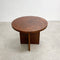 Mid Century Jarrah Burl Top Occasional Or Side Table