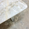 Post Modern Danish Chrome And Marble Coffee Table
