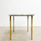 Mid Century Marble Top Side Table