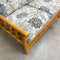 Mid Century Rattan Cane Two Seater Sofa Lounge