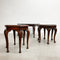 Set Of Three Art Deco Hexagonal Coffee and Side Tables