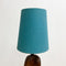 Mid Century Hand Carved Wooden Lamp Circa 1950s