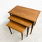 Mid Century Parker Teak Nest Of Tables - Restored