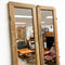 Large Rustic Mirrored Doors