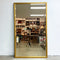 Large Vintage Gold Framed Floor Mirror