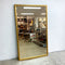 Large Vintage Gold Framed Floor Mirror