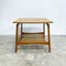 Mid Century 1960s Side Table With Magazine Rack