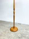 Mid Century 60s Standard Wooden Floor Lamp With Shade