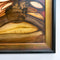 Mid Century Abstract Painting 'Golgotha' By Australian Artist Joan Beck