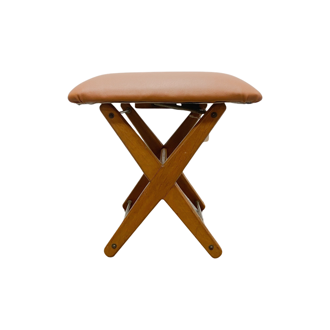 Mid Century Adjustable Stool