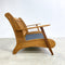 Mid Century Australian "Flatpack" Two Seater Couch
