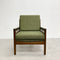 Mid Century Avalon Solid Wood Armchair with New Cushion and Seat Covers
