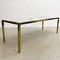 Mid Century Brass And Marble Coffee Table