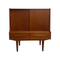 Restored Mid Century Danish Highboard Cabinet
