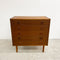 Mid Century Danish Teak Chest Of Five Drawers