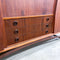 Mid Century Danish Teak Highboard With Cocktail Bar