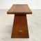 Mid Century Handmade Wooden Stool