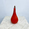 Mid Century Holmegaard Red Glass Teardrop Pendant Light