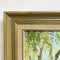 Mid Century Impressionist River Scene Acrylic Painting On Canvas