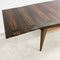 Restored Mid Century Paul Kafka Walnut Extension Dining Table